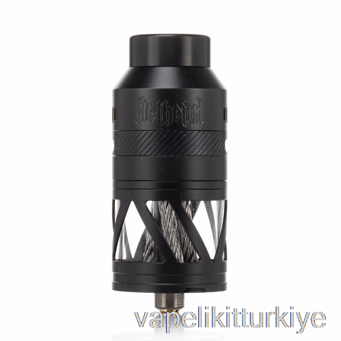 Vape Likit Hellvape Helheim S 25mm Rdta Mat Tam Siyah